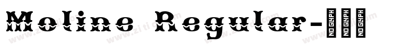 Moline Regular字体转换